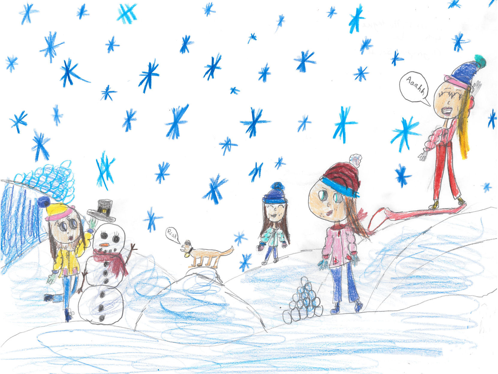Elaina Montague, grade 4, Olympia South